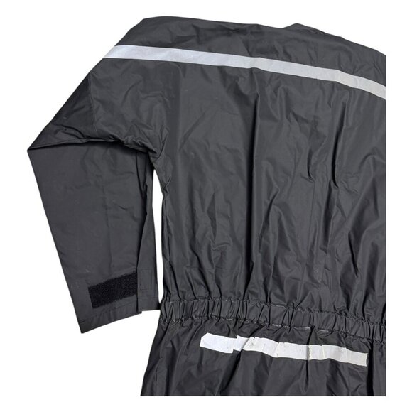 TEKNIC Waterproof Rain Outdoor Motorcycle Biker Riding Jacket Mens Large - Picture 6 of 6